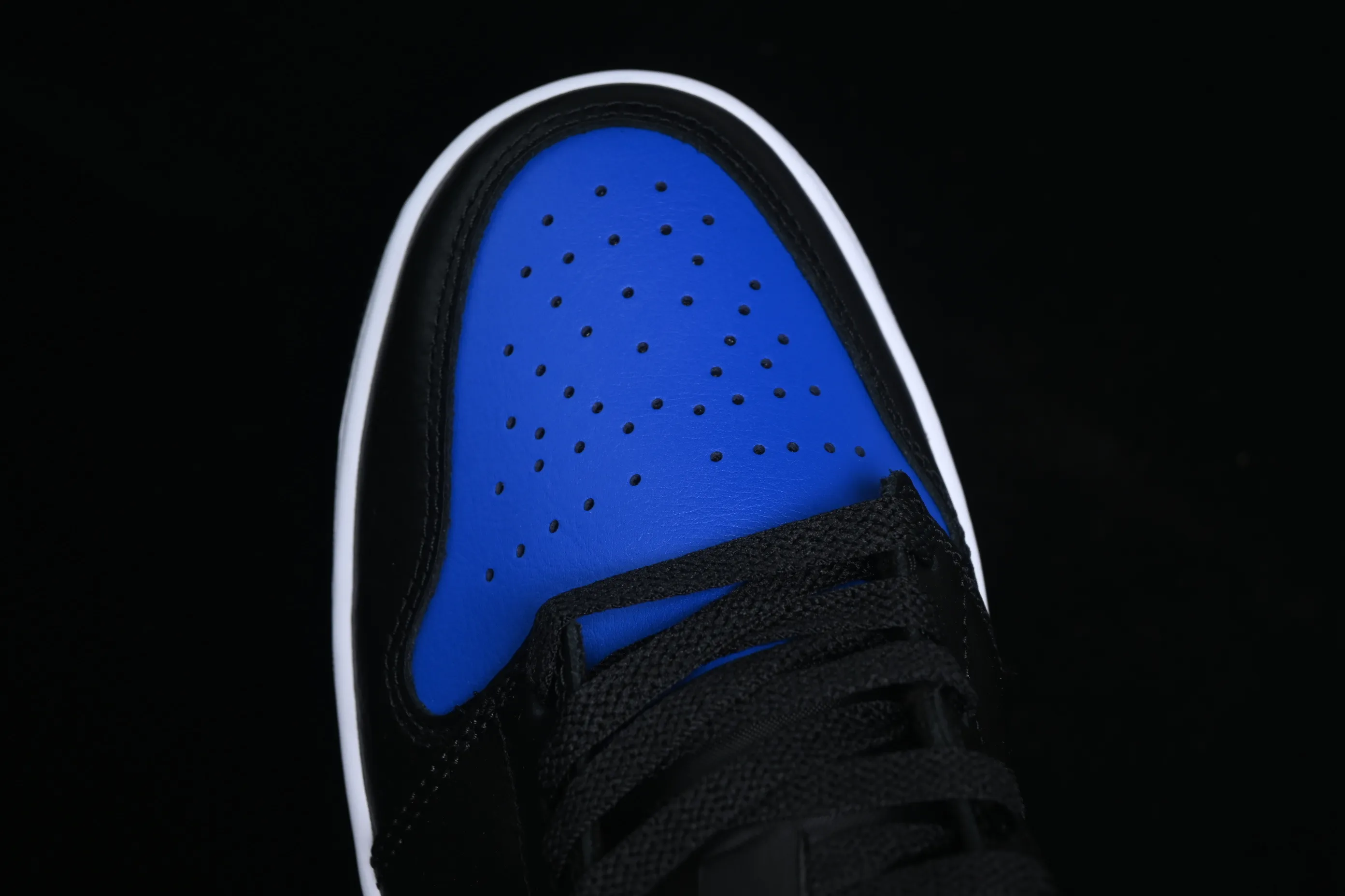 All categories Air Jordan Jordan series basketball shoes Air Jordan 1 Low G version pure original Air Jordan 1 Low AJ1 Joe 1 black and blue low-top retro basketball shoes 553558-042
